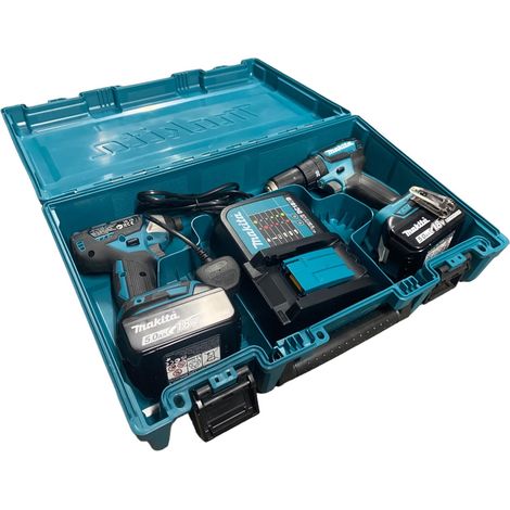 Makita 18v LXT Carry Case - Twin Pack DHP482 DHP452 DHP453 DTD152 DTD146 DTD140 (1/5)