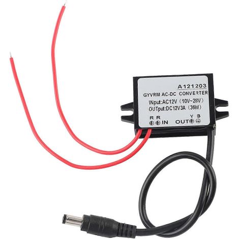 AC 10-28V auf DC 12V Abwärtswandler AC/DC-Abwärtsnetzteilmodul DC-Ausgangskopf (3A)