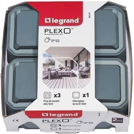 Kit modulare Legrand Plexo resistente alle intemperie
