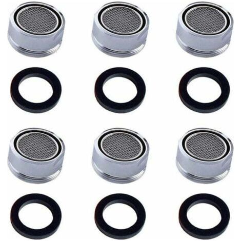 6pcs Faucet Filter Water Saving Accessories Aerator Spray Regulator Kitchen Bathroom Aerator Filter (1/4)