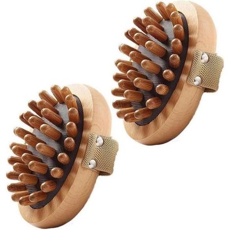 Brosse à pression méridienne, masseur de sculpture corporelle et d'élimination des graisses, peigne à airbag, soulagement douleur (1/4)