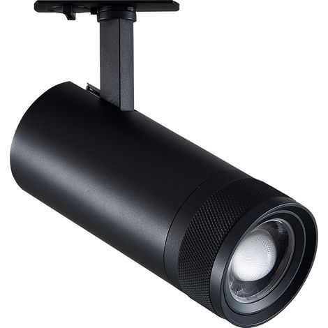 Ideal Lux Faretto Eos 1 luce LED integrato nero alluminio