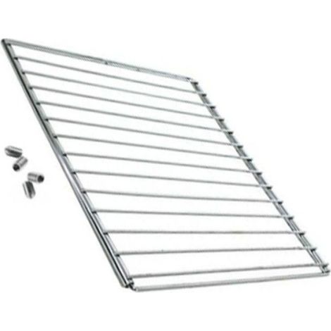 Grille Chromée - 350 X 470 mm Extensible Jusqu'à 350 X 750 mm - Pour Four Et Cuisinière - 1 Pièce