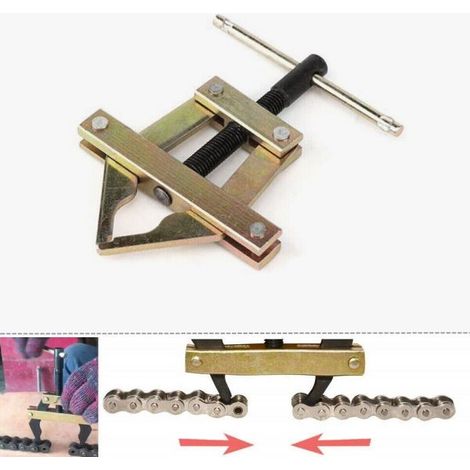 Kit riparazione smontaggio catene per bici biciclette e moto a catena 07470