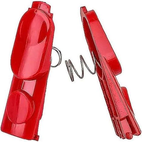 Lot de 2 boutons de verrouillage à clip avec ressort pour Dyson V7 V8 V10 V11 V15 aspirateur pièces de rechange à entranement électrique (1/5)