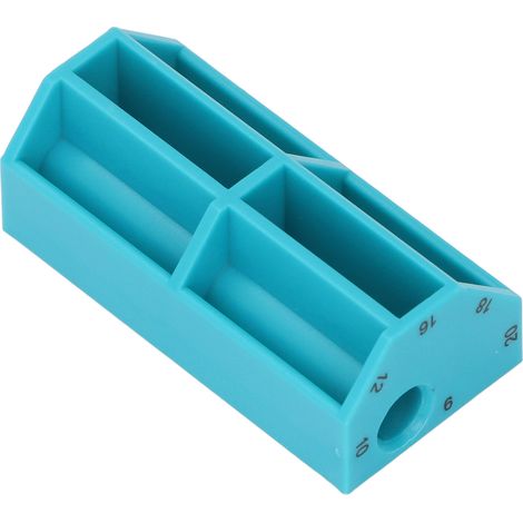 Plyisty Outil de Traçage de Crayon de Charpentier, 7 Réglages de Décalage, Outil de Traçage Léger en PVC pour le Travail du Bois, L'artisanat, la Fabrication de Meubles avec portabilité (1/5)