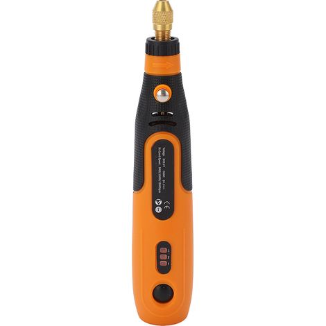 Stylet électrique rechargeable USB sans fil, outil rotatif 3 vitesses, graveur faible bruit efficace pour polissage et gravure (1/5)