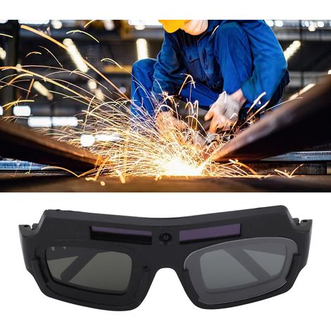 Lunettes de soudage à changement de couleur automatique pour les chantiers de construction et une utilisation en extérieur. (1/5)