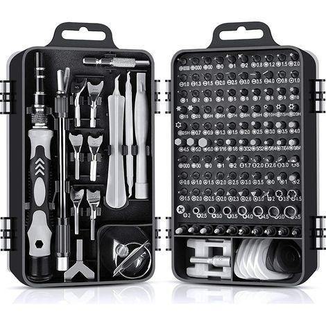 138 in 1 Strumento di riparazione computer (per PC), Kit di riparazione per telefoni cellulari, Set di cacciaviti di precisione, Mini cacciavite Torx (per PC, laptop, telefoni cellulari, Mac, smartpho (1/5)