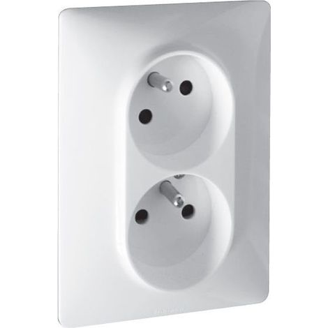enchufe legrand valena life doble 16A 250V empotrable