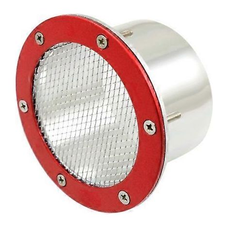XH-UN017 Décoration universelle pour entrée d'air en aluminium modifié pour voiture (rouge) ( )