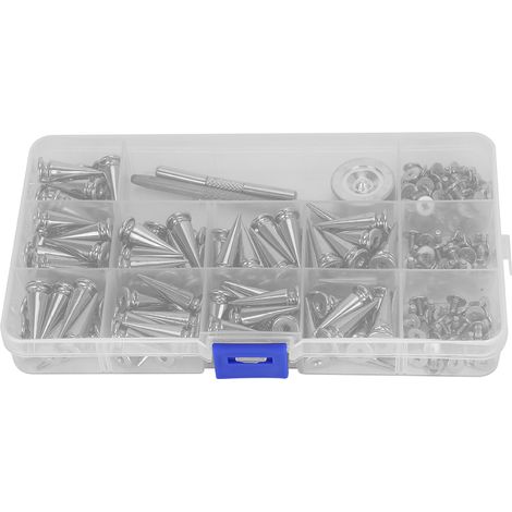 10 pièces Rivets Clous Studs 24mm Zinc Alloy Accessoires DIY Cuir (1/5)