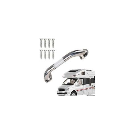 Poignée Ventouse Camping Car Poignée de Maintien Marine avec Bandes LED, Support Pratique et Résistant