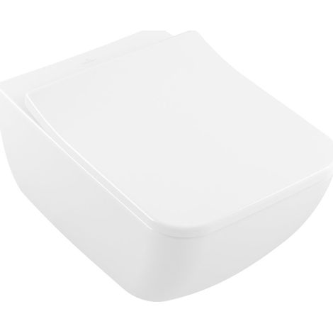 Villeroy & Boch Venticello - WC sospeso con sedile SoftClosing, DirectFlush, bianco alpino 4611RS01