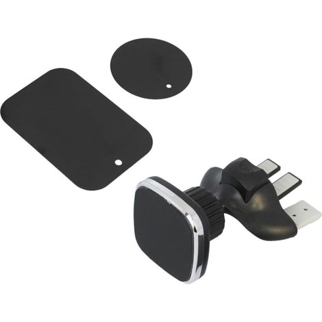 Support de Téléphone Fixation Lecteur CD Rotation 360 Degrés pour Voiture Matériau Abs et PVC, Compact et Facile à Utiliser pour Smartphone (1/5)