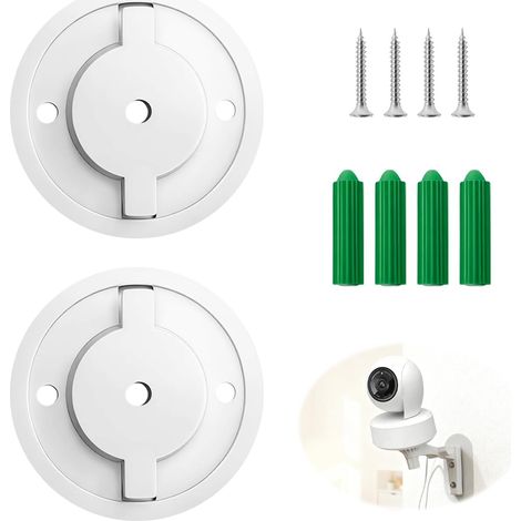 Bases de Montage Mural pour Caméra Intelligente, Supports Muraux, Compatible avec C200/C210/C220/C225, IPC40A, IPC42, IPC40C, TPC42EW, Intérieur et Extérieur (1/5)