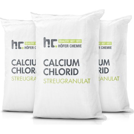 3x 25 kg Calciumchlorid Streugranulat & Entfeuchtergranulat (1/5)