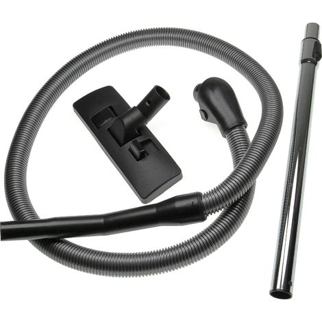 vhbw Set di 3 accessori sostituisce Miele 3947431, 3947433, 3947432, 3947435, 3947434 per aspirapolvere - bocchetta pavimenti, tubo telescopico, tubo (1/3)