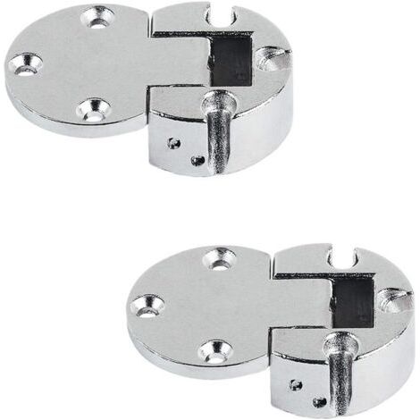 Lot de 20 Charnière Meuble de Rabat Charnière de Meubles Ferrure Pliable Plano-Medial pour Ouverture en Bois  Angle D'Ouverture 90°