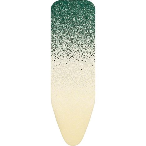Brabantia Copri Asse da Stiro B con Strato in spugna da 8 mm, Cotone Fairtrade, Resistente e Facile da Montare per Migliorare la Qualità di Stiratura, New Dawn, 124 x 38 cm (1/3)