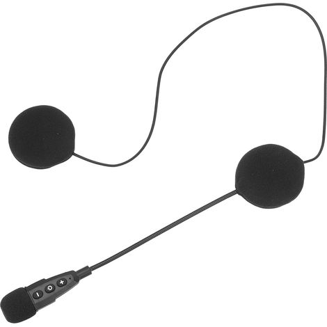 Casque Bluetooth moto 5.1 réduction bruit étanche haut-parleur universel kit oreillette motard système audio (1/5)