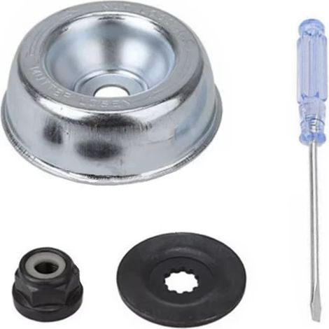 Kit de pièces de rechange et accessoires pour la réparation de lames de tondeuses et débroussailleuses. (1/5)