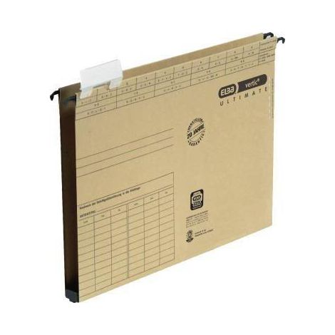 ELBA Hängesammler vertic Ultimate 100552068 DIN A4 20mm Karton braun (1/2)