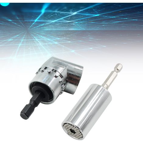 Set aus 3 105°-Ratschenschraubendrehern mit Steckschlüsseladapter, industrielles Handwerkzeug (1/5)