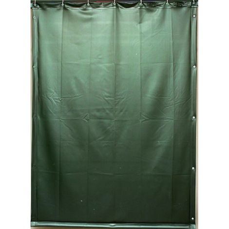 Rideau de soudage vert - 180 x 140 cm - CEPRO