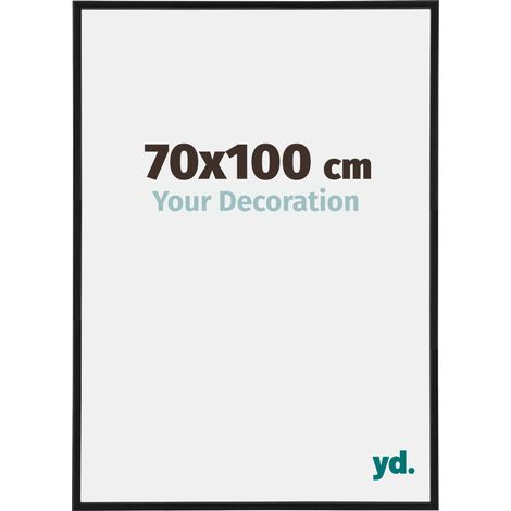 yd. - Cadre photo 70x100 - Noir Mat - Plastique - Annecy