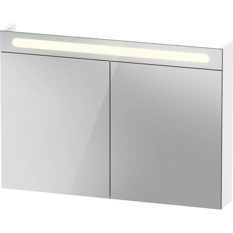 Duravit No.1 Spiegelschrank, 2 Türen, mit LED-Beleuchtung, (1/5)