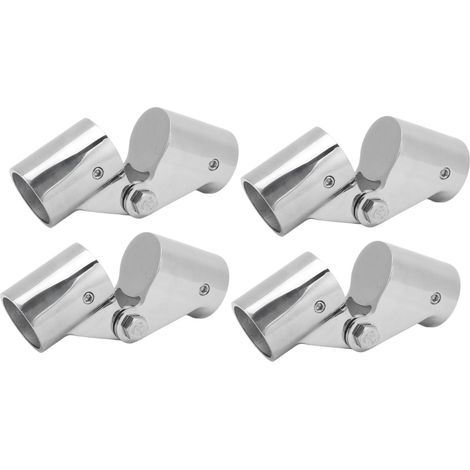 Hochleistungs-Schlauchverschraubung aus Edelstahl, 25 mm Drehdurchmesser, 4er-Pack, für Boote, Yachten und Schlauchboote. (1/5)