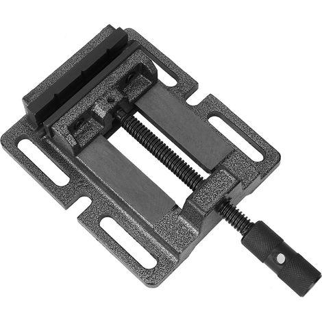 Étau de serrage allemand haute précision, base rainurée en fonte durable, outil à main 6 pouces. (1/5)