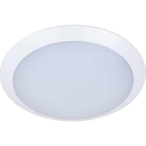 Lindby Lámparas de techo LED 'Naira' en Blanco Plástico