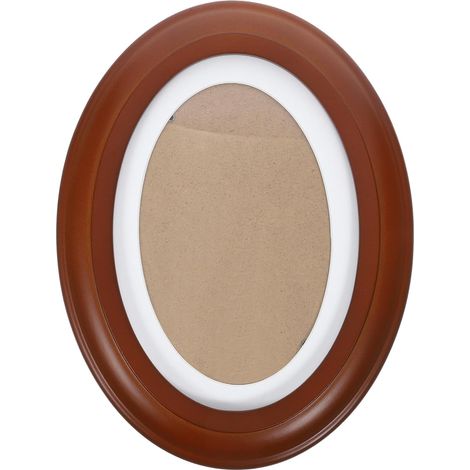photo ovale vintage OUNONA 7 pouces avec couvercle en PVC