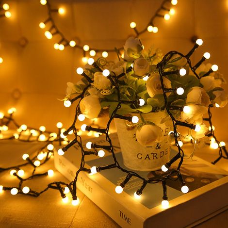 1000 LED Lichtgirlande - warmweiß / 20m (1/2)