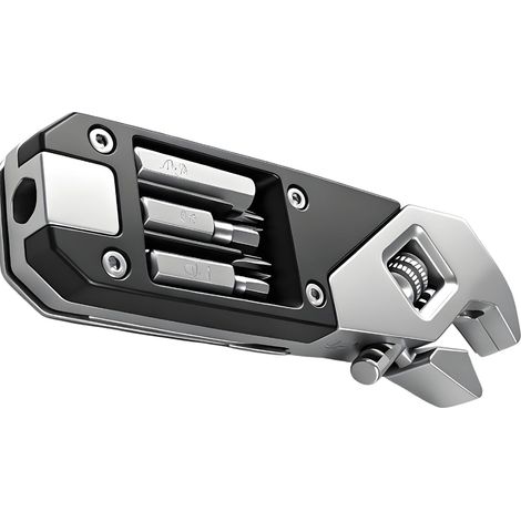 Clé à molette multifonctionnelle pour l'entretien, le montage et la réparation à domicile, pour une utilisation à la maison et en atelier.-AquaForge (1/5)