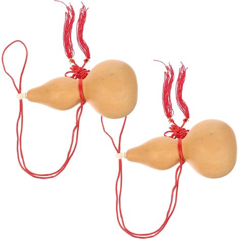 2 Pieces Lightweight and Creative Khaki Decorative Pendant (1/5)