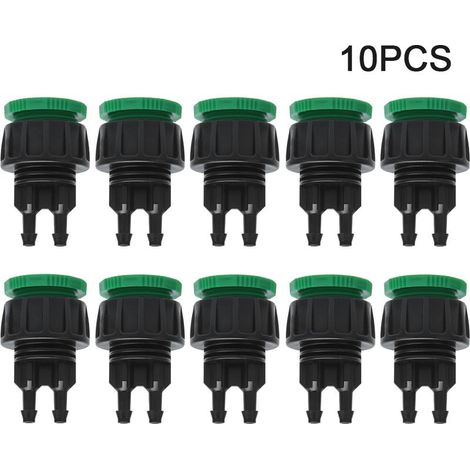 10 pieces G1/2 G3/4 to 4/7 hose connector fast garden fittings irrigation agricultural (1/5)