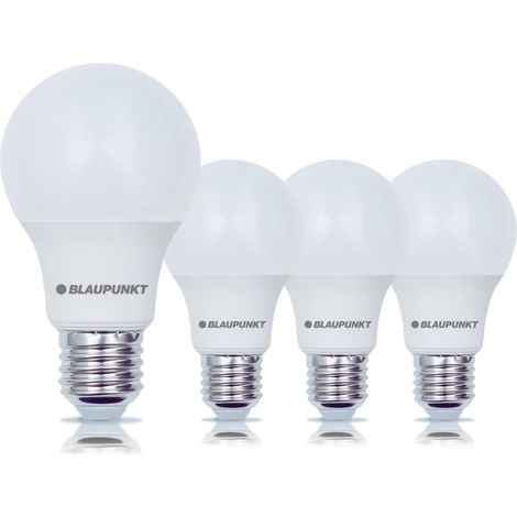 Ampoule LED E27 – Classique A60 – Éclairages pour Pièces – 12W – Remplacement de 86W – Dépolie – Blanc Naturel 4000K – 1260 lumens – Lampe Économe en Énergie et en Coûts – Lot de 4 (1/5)