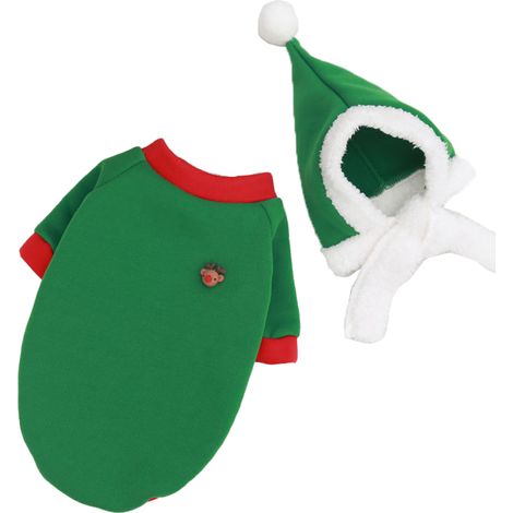 Disfraz Navideño Para Perro Y Gato - Traje Festivo De Año Nuevo Y Navidad - Talla Única (1/5)