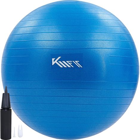 KM-Fit Palla per esercizi 65 cm Palla fitness Palla per sedersi Palla da pilates