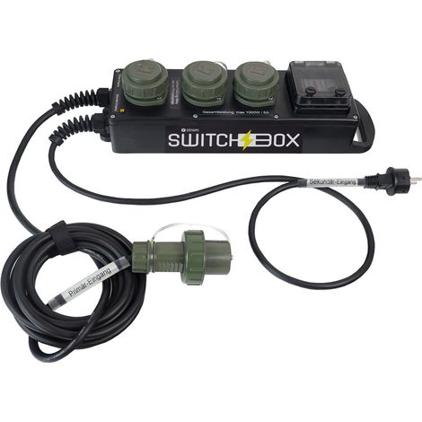 Switchbox für redundante Zeltbeleuchtung (1/5)