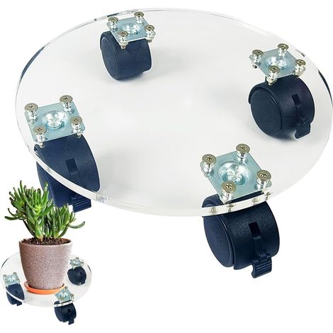 für Pflanzen mobile Basis für Blumenkasten Rollen für