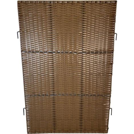 Replacement Side Panel for Rattan Triple Wheelie Bin Screen GFH691 (1/5)