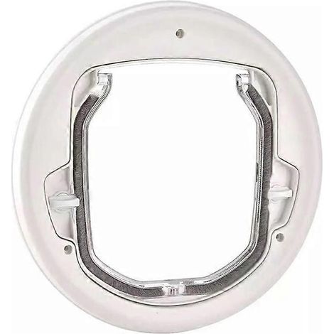 Porte pour chien 4 positions, adaptée aux chats, niches et chatières, solution pratique pour l'accès des animaux de compagnie à votre intérieur (1/5)