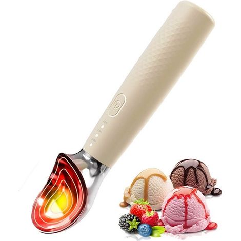Paletta per gelato riscaldata ricaricabile tramite USB - 3 temperature (1/5)