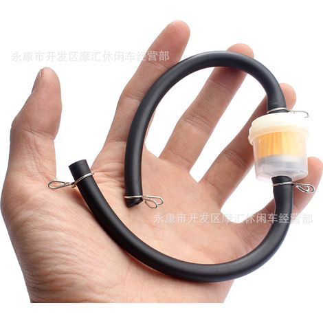 Off-road motorcycle ATV four-wheel beach buggy GY6 skateboard fuel filter oil filter oil line clip kit (1/4)