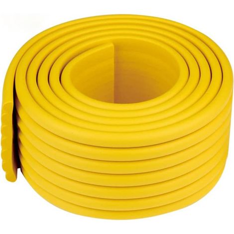 Protège-coins de meubles jaune, 2 mètres, barrière de sécurité bébé, protection anti-chocs DIY, coins muraux pour enfant