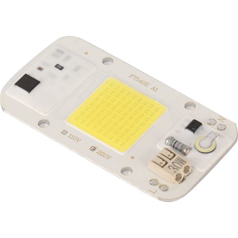Source lumineuse LED 30 W à alimentation sans tension 220 V, avec puce LED intégrée, pour l'éclairage de croissance des plantes. (1/5)